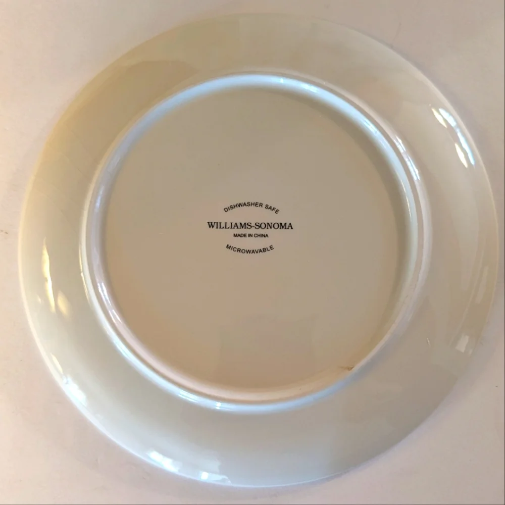 Williams-Sonoma 10th day of Christmas replacement salad/dessert plate